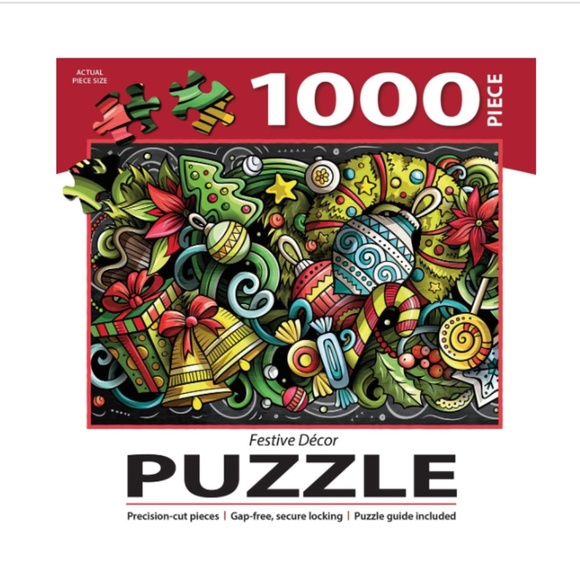 Lang Jigsaw Puzzle 1000 Pieces-Festive Dcor - Picture 1 of 1